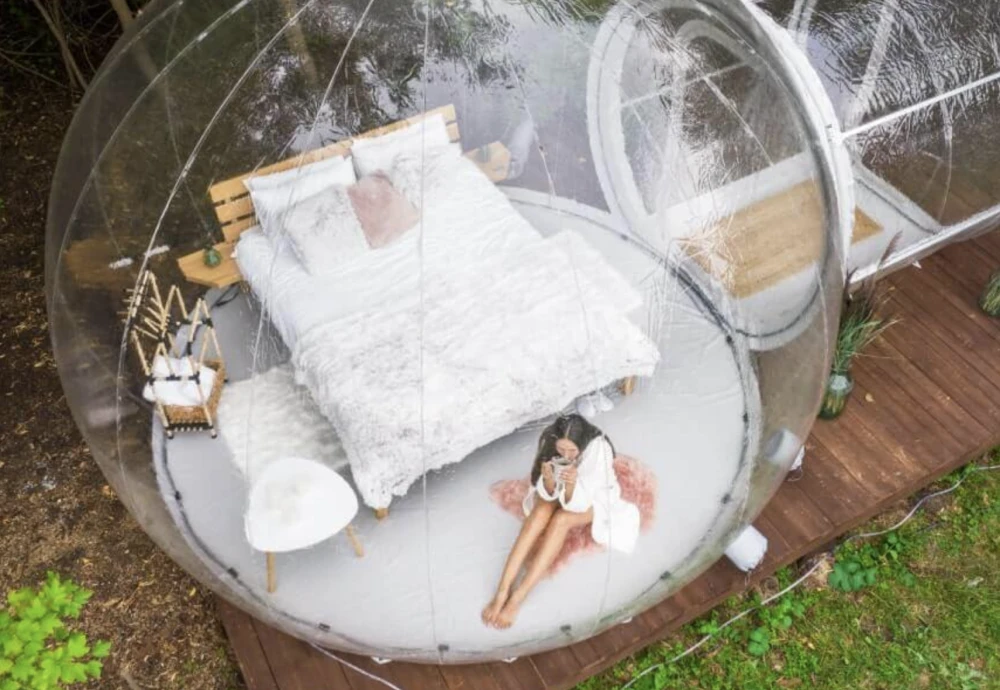 bubble tent ideas